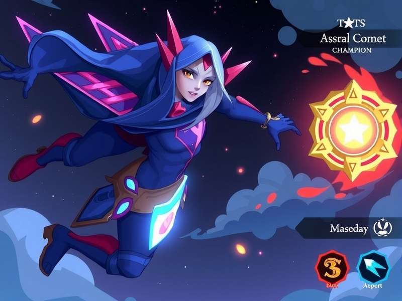 Astral Comet Champion Gameplay Screenshot